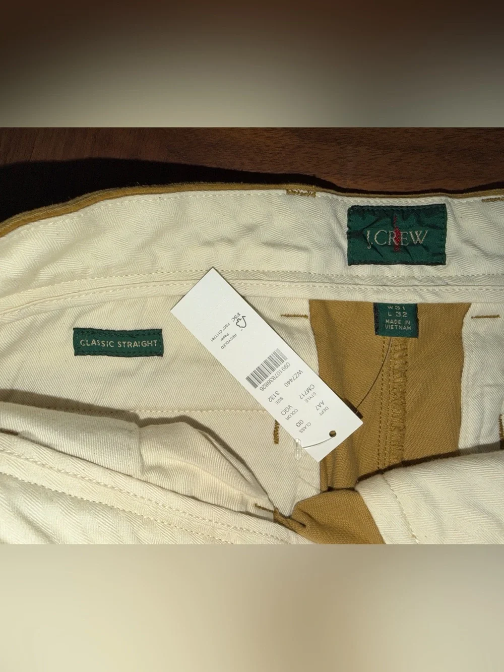 J. Crew straight leg